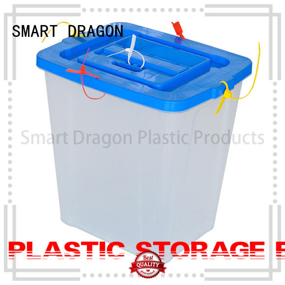 pp donation boxes for sale lock for election SMART DRAGON